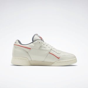 Adidasy Męskie Reebok Workout Plus Czerwone/Szare PL 61OYPHV